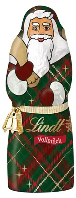 Zdjęcie produktu dla Lindt Santa Karo, mleczna czekolada, opakowanie świąteczne, 70g