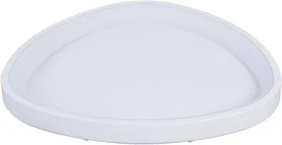 Produktbild von Dimmbarer LED-Plafonnlamp mit 3 Farbtemperaturen, modernem Oval-Design, Fernbedienung, für Schlafzimmer, Küche, Balkon