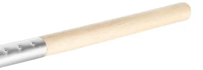 Produktbild von 6x Pizzaschaufel, 66 cm, Schaufel 28 x 23 cm, Aluminium, Holz