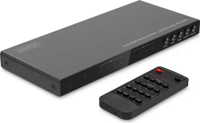 Immagine prodotto di DIGITUS Digitus Commutatore a matrice HDMI 4x2 / Multi-Viewer, 4K/30Hz
