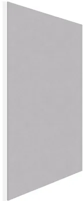Produktbild von Textiltafel Skinpin 75x115cm grau.