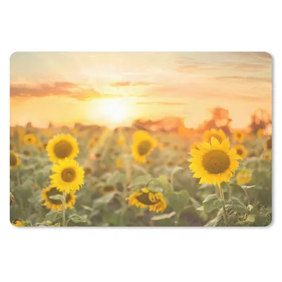 Produktbild von MuchoWow® Mauspad Mousepad Sonnenblume - Sonne - Blumen 27x18 cm - Mousepads - Maus Mat - Pad - Mausunterlage - Büroartikel - Desk Matten