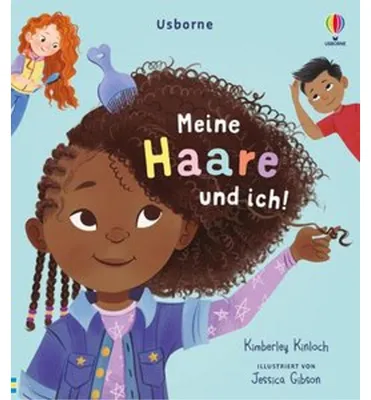 Obrázok produktu pre Usborne Kinderbuch: Die Vielfalt der Haartypen – Ein Buch über Afro-Haar und mehr