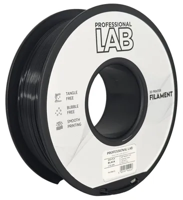 Zdjęcie produktu dla Filament Prof. Lab Silk Pla 1.75Mm 1Kg Czarny | Black