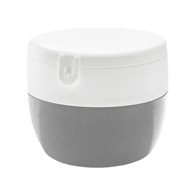Produktbild von koziol Bento M, Brotdosenset, Erwachsener, Grau, Einfarbig, Oval, Junge/Mädchen