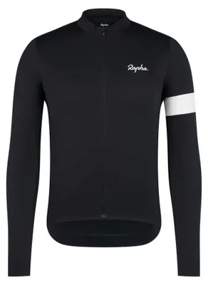Zdjęcie produktu dla Koszulka termoaktywna Rapha Core z długim rękawem, czarna, rozmiar L, męska, czarna, rozmiar L