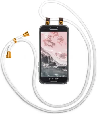 Produktbild von UMHÄNGEHÜLLE + KORDEL für Samsung Galaxy S3 / S3 Neo, Farbe:Weiß