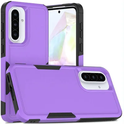 Produktbild von Mobigear Heavy Armor  Samsung Galaxy A56 Hülle Hardcase Backcover Stoßfest - Lila