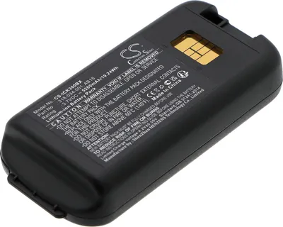 Image de TECHTEK Batterie compatible avec [Intermec] CK3, CK3A, CK3B, CK3C, CK3C1, CK3N, CK3N1, CK3R, CK3X, EDA61K remplace 318-033-001, pour 318-033-021, pou