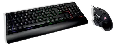 Image de Inter Tech 88884129 Inter-Tech Tas KC-3000 Gaming Tastatur+Maus-Set