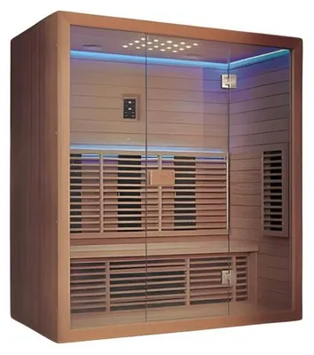 Zdjęcie produktu dla Sauna na podczerwień Sauna sucha Kabina sauny Pomieszczenie sauny 180x100 cm