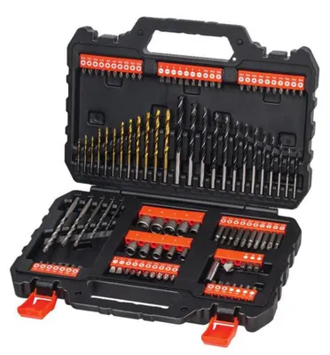 BLACK+DECKER Bohrer- und Bit-Set 109-teilig A7200-XJ