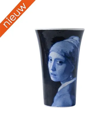 Heinen Delfts Blauw – Schnapsglas Meisje met de parel – Bild 1