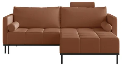 Produktbild von Selsey Skilia - Schlafsofa mit Schlaffunktion, 3-Sitzer, Kupfer, 224 cm