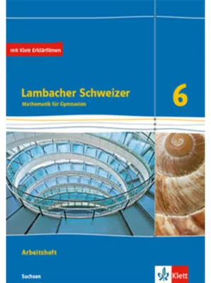 Obrázok produktu pre Lambacher Schweizer Mathematik 6.  Ausgabe Sachsen. Arbeitsheft plus Lösungsheft Klasse 6