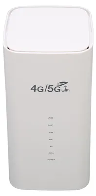 Obrázok produktu pre 4G LTE router so slotom na SIM kartu, 4 anténami, až pre 32 používateľov, bezdrôtový WiFi CPE router pre kanceláriu, 100–240 V, biely, s americkou zástrčkou