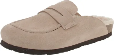 Immagine prodotto di Genuins G104612 Lois Velour - Pantofole da donna - Taupe, Taglia:37 EU