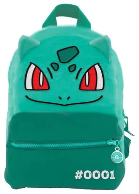Productafbeelding van Pokémon Bisasam pluche rugzak, kinderrugzak, functioneel
