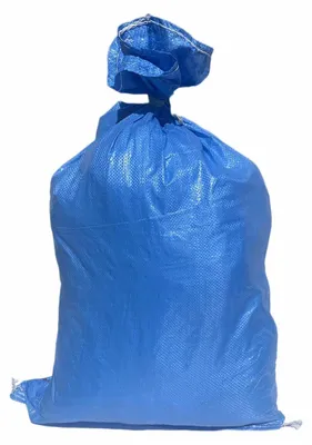 Produktbild von 25x Schwerlastsack Gewebesack Hochwassersack Getreidesack Lagersack PP mit rotem Streifen 500 x 800 mm 30 kg blau