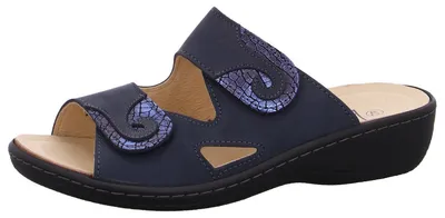 Produktbild von Belvida Pantolette Blau in Gr. 36