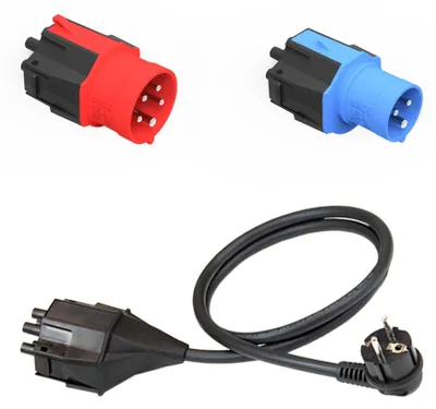 Produktbild von NRGKick Steckeraufsatz Set 16A Standard (EU)
