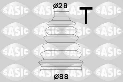 Produktbild von SASIC Faltenbalgsatz Antriebswelle Radseitig für RENAULT CLIO II (BB0/1/2, CB0/1/2) 4003455