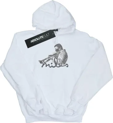 Produktbild von Miles Davis - Kapuzenpullover für Damen BI10375 (L) (Weiß)