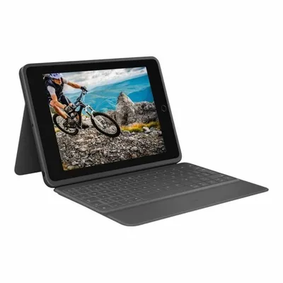 Obrázek produktu pro Logitech Rugged Folio, AZERTY, Francouzský, 1,8 cm, 1,2 mm, Apple, iPad (7. gen.) iPad (8. generace) iPad (9. gen.) iPad (10. gen.) iPad (A16)