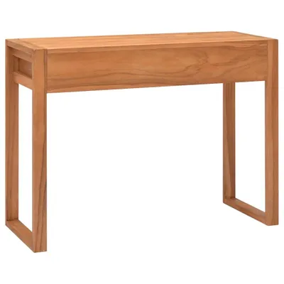 Produktbild von vidaXL Schreibtisch mit 2 Schubladen 100x40x75 cm Teakholz
