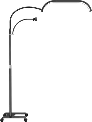 Produktbild von Dimmbare Halbmond Lampe Beauty Light einstellbare Farbtemperatur Telefonhalter Fernbedienung black