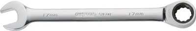 Produktbild von KS TOOLS Ratschen-Ringgabelschlüssel 503.4213 Chrom-Vanadium-Stahl 80g