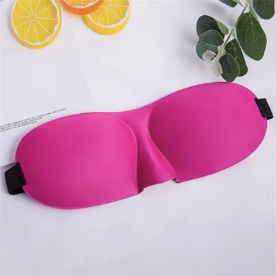 Produktbild von CHPN - Schlafmaske - Rosa - Reisemaske - Nachtmaske - Maske für Flugzeug - Reisezubehör - Universal