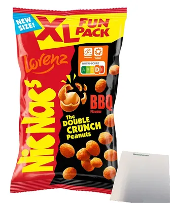 Produktbild von Lorenz NicNac's BBQ XL Fun Pack (170g Packung) + usy Block
