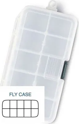 Produktbild von Meiho Fly Case 6 Köderbox Durchsichtig Durchsichtig One Size