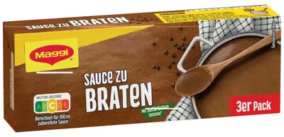 Produktbild von Maggi Soße zum Braten (3x250ml Packung)
