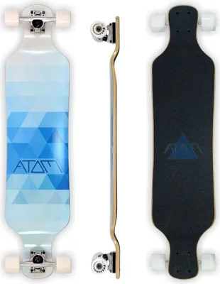 Obrázek produktu pro Atom 39" Blue Triangles - Dropdeck-Longboard