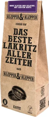 Produktbild von Lakritz Kaffee, 200g, Das Beste Lakritz Aller Zeiten, Klepper & Klepper