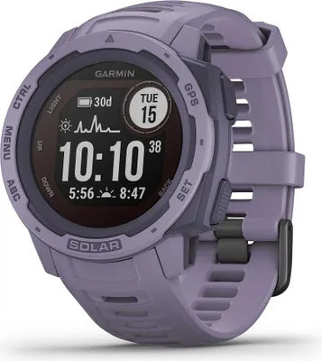 Image de Ceas smartwatch Garmin Instinct Solar, GPS, Orchid