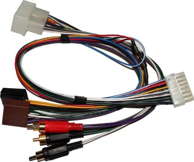 Image de Faisceau Autoradio connecteur ISO RCA...