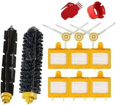 Image de Kit de 13 brosses de rechange pour iRobot Roomba séries 700, 760, 761, 765, 770, 772, 776, 780, 785, 786 et 790