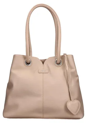 Produktbild von Rieker Damen Schultertasche Band mit Herzanhänger H1021, Farbe:Rosa