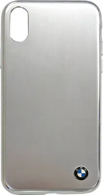 Image de Coque rigide BMW pour Apple iPhone X - Argent (3700740409534)