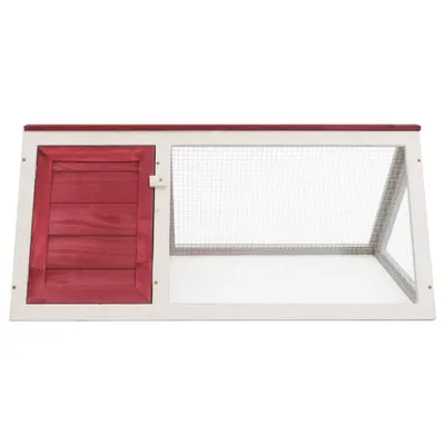 Immagine prodotto di Conigliera in Legno Rossa