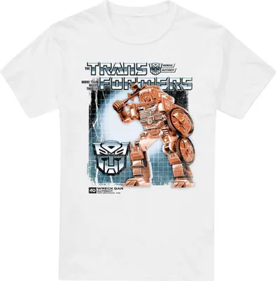 Immagine prodotto di Transformers - Maglietta da uomo - 40 TV5201 (XL) (Bianco)