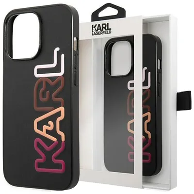 Produktbild von Karl Lagerfeld Klhcp13Spcobk Iphone 13 Mini 5.4"" Czarny/Schwarz Hardcase Multipink Marke