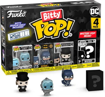 Zdjęcie produktu dla Funko Bitty POP! DC Batman Mr. Freeze 2cm 4pak