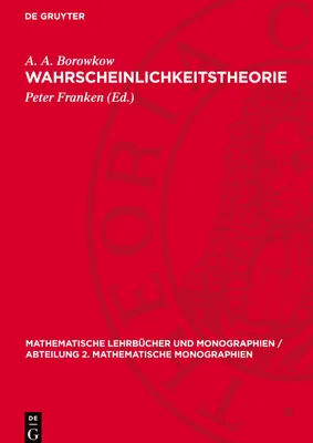 Produktbild von Wahrscheinlichkeitstheorie