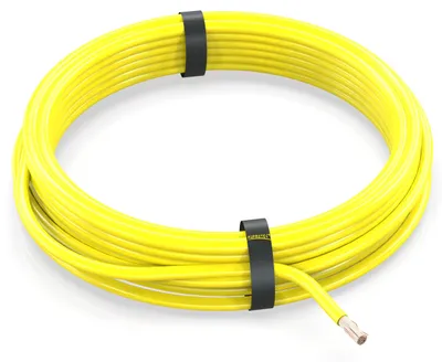 Produktbild von AUPROTEC 10m Fahrzeugleitung 6,0 mm² FLRY-B Auto Kabel als Ring Farbe gelb