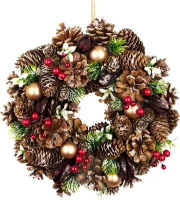 Produktbild von WEIHNACHTSKRANZ MAGICHOME, hängend, 30 cm
