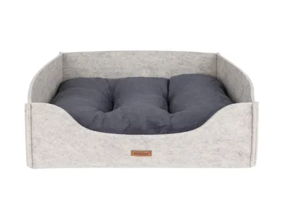 Image de Panier à chien HYAGGO SOFA 2in1 beige taille S, M, L Taille : S - 41x33x14 cm